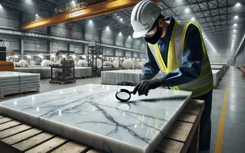 Photo and video reporting at marble and travertine factories in Türkiye